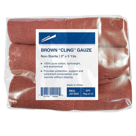 JorVet Brown Cling Gauze