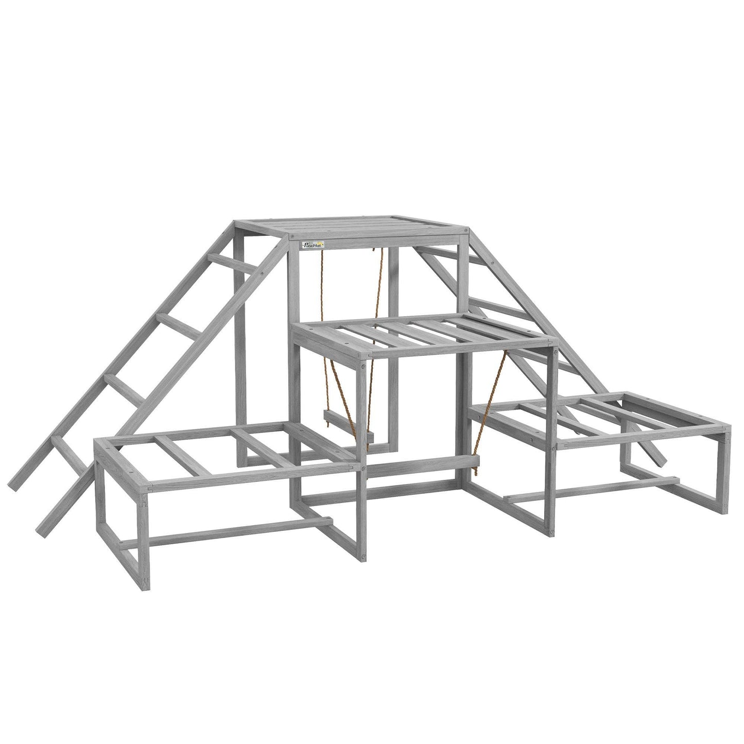 Chicken Swing & Perch Toy Set with Ladder and Platforms