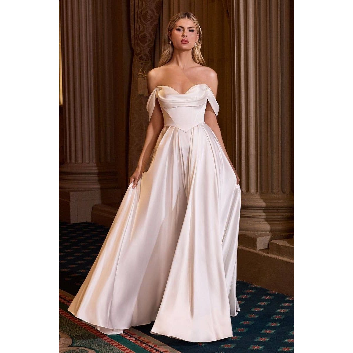 Strapless A-Line Wedding Dress With Sweetheart Neckline