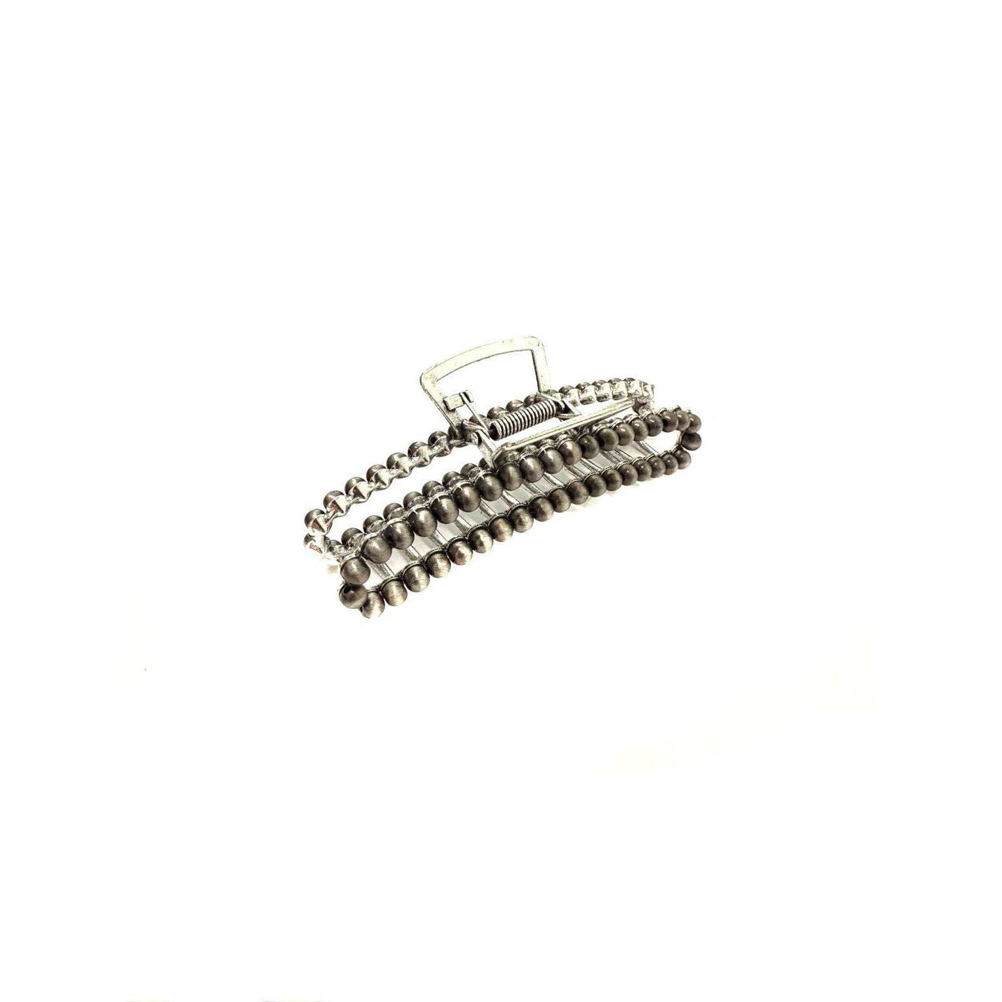 Western Navajo Pearl Hair Claw