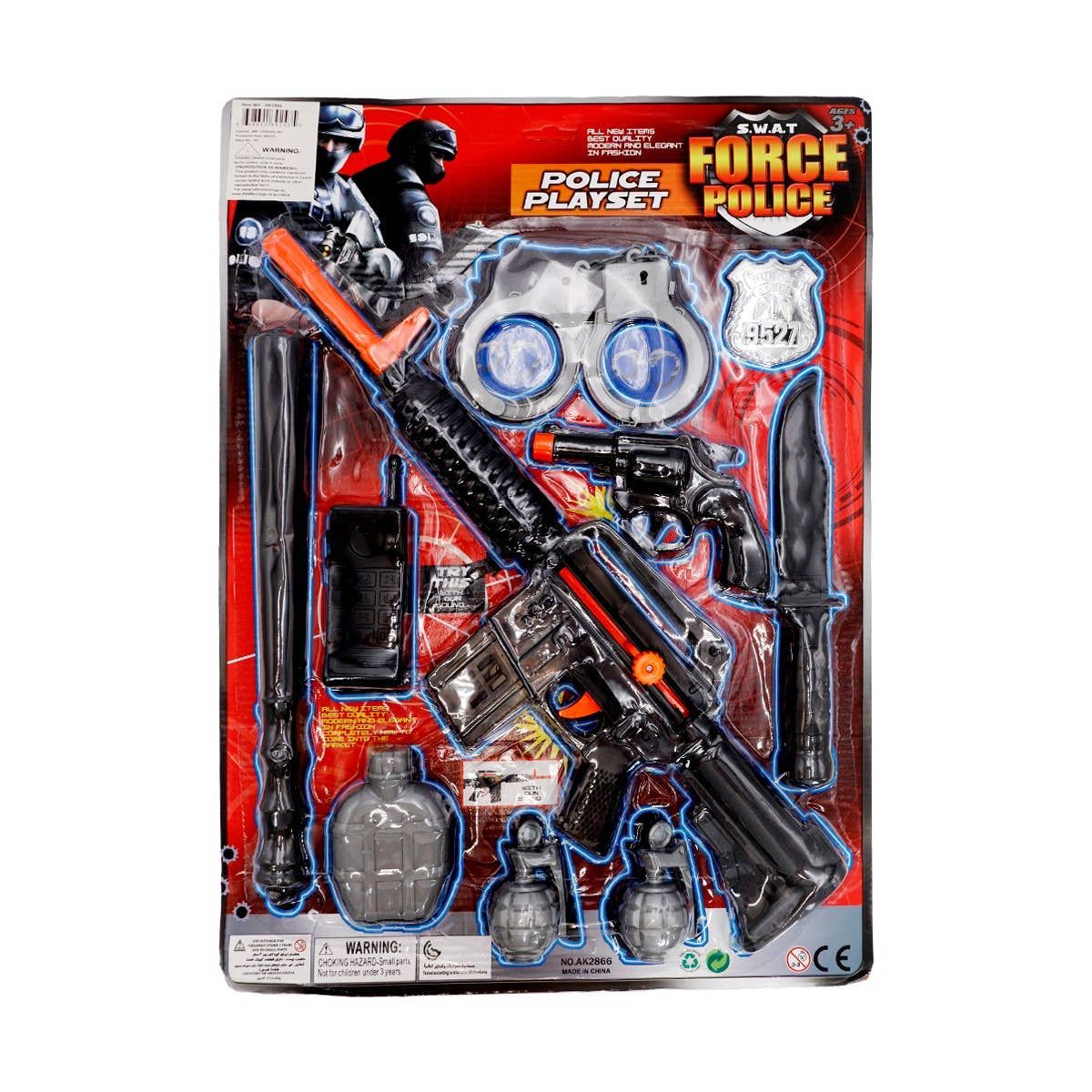 Police Force Boys Toy Set