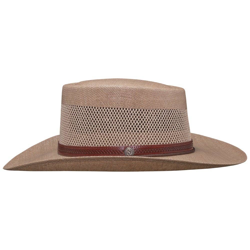 Wide Brim Straw Gambler Hat - Style Madrid