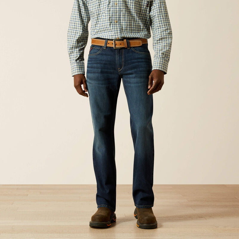 Ariat MENS FR M4 Relaxed Lightweight DuraStretch Boot Cut Jeans