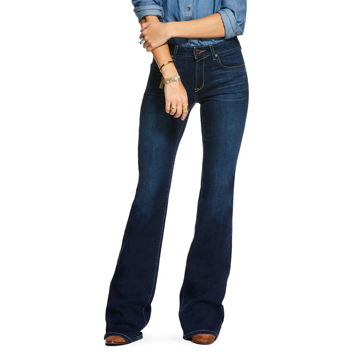 Ladies Ariat Perfect Rise Katie Flair Jeans