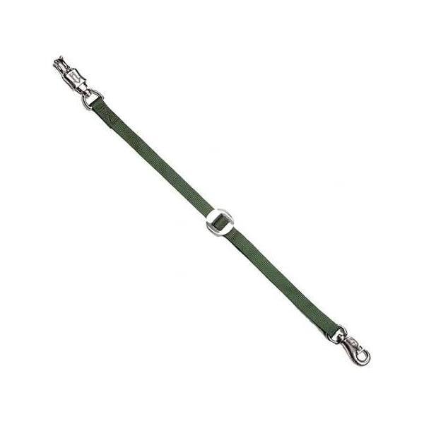 Smart Horse Gear - Trailer Ties Nickel Plated Bull Snap & Panic Snap 32" Long Adjustable