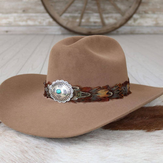 Willow Lane Hat Co. - Western Feather Hat Band - Telluride