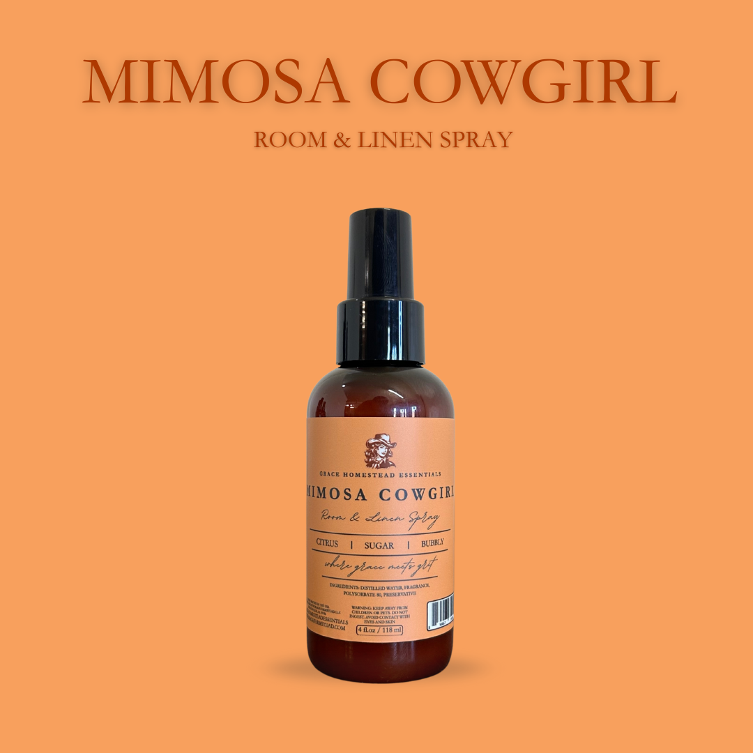 Mimosa Cowgirl Room & Linen Spray | Home Fragrance Spray