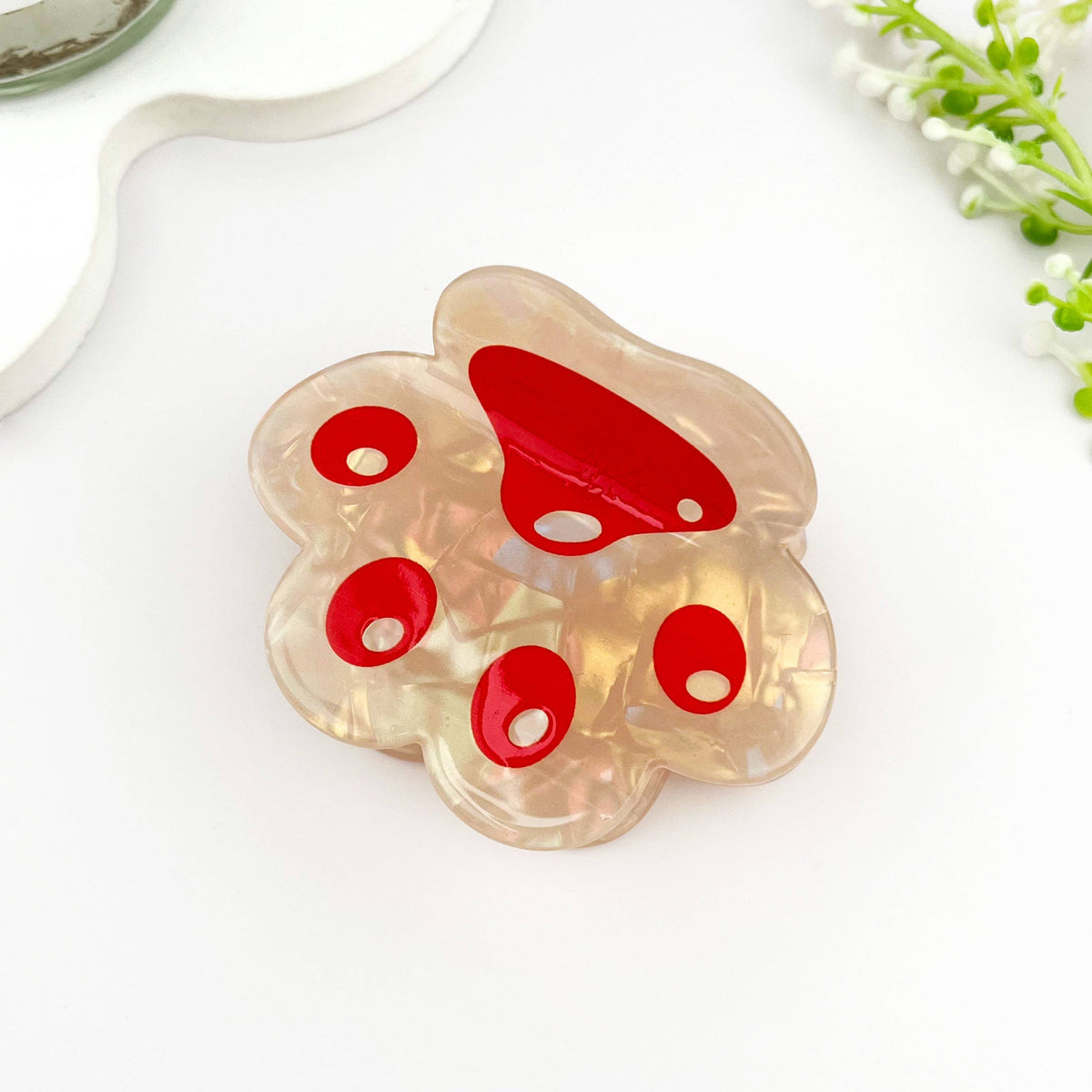 Fun Paw Animal Hair Claw Clip