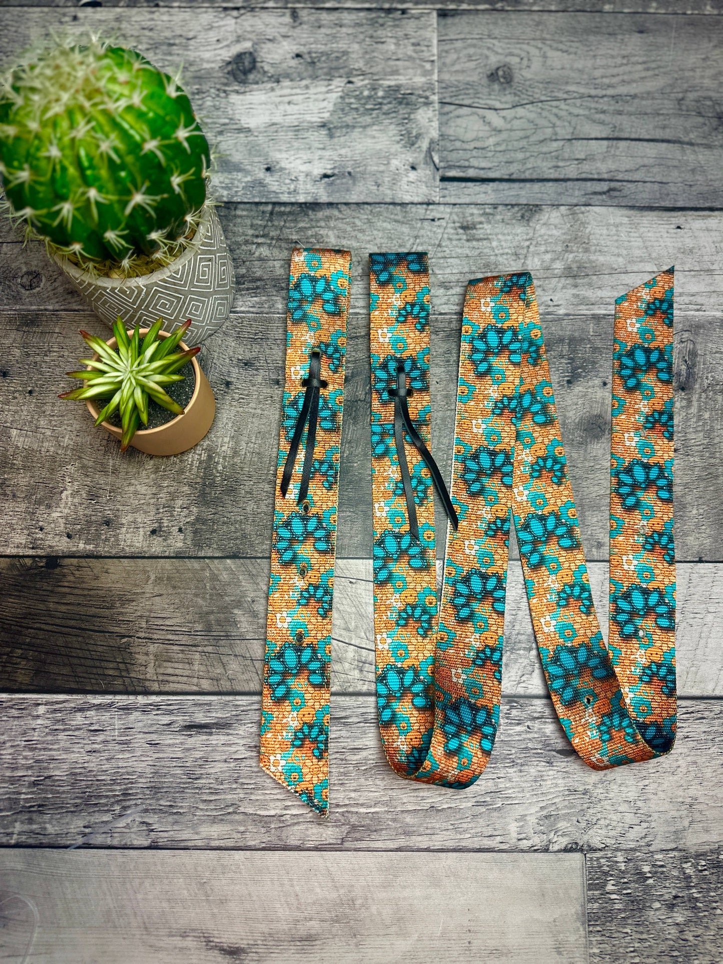 Nylon Latigo and Off Billet Set