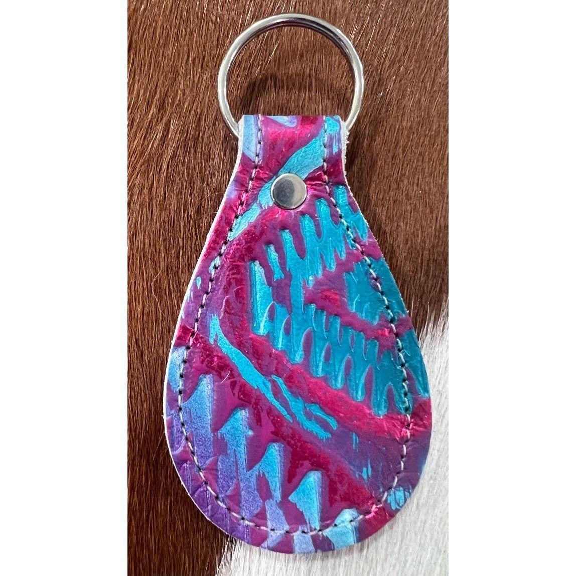 LEATHER/HIDE KEY FOBS