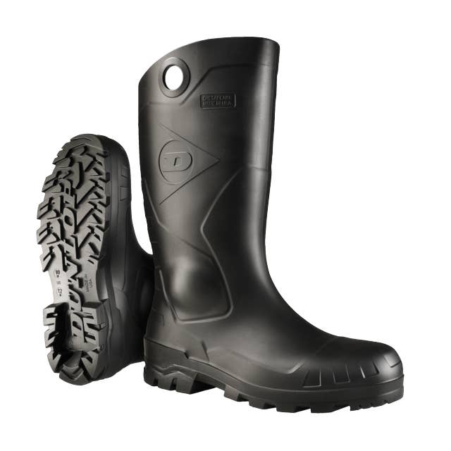 Chesapeake 8677500 Rubber Boots, Plain Toe 14"
