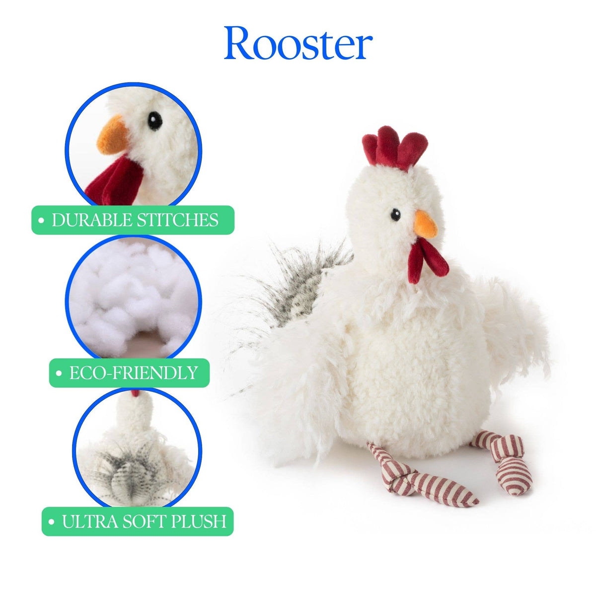 Spring Cluck Norris the Rooster 10" (25cm)