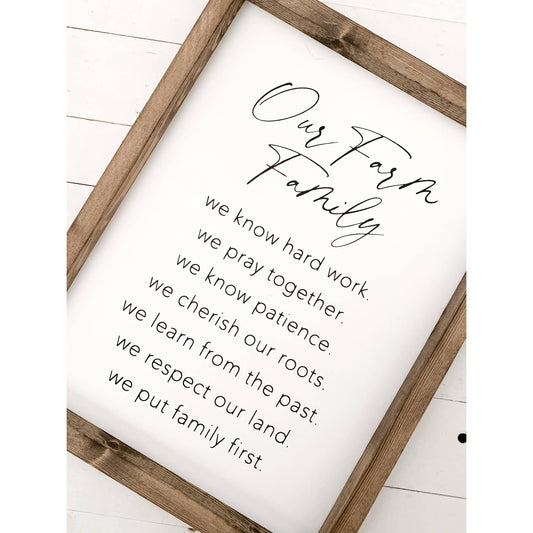 Ashwood Designs - Our Farm Family