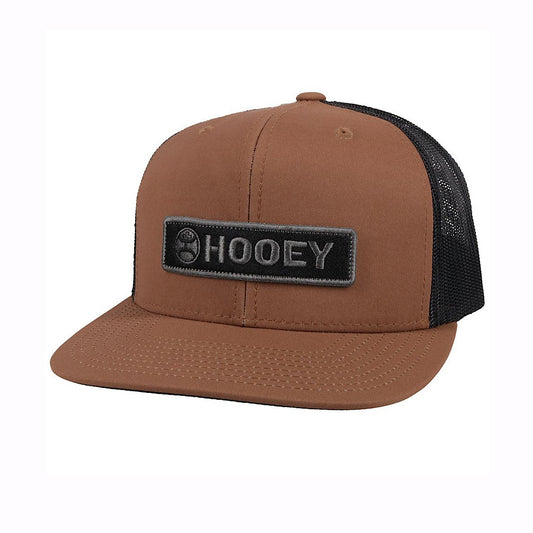 Hooey - Lockup Brown & Black Snap Back Men’s Ball Cap 2113T-BRBK