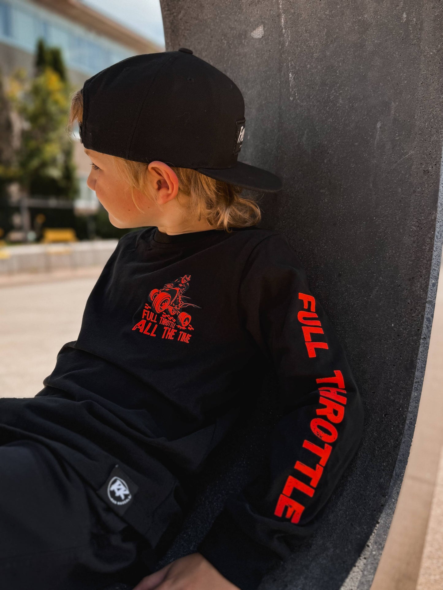 Full Throttle - Long sleeve Shirt Youth