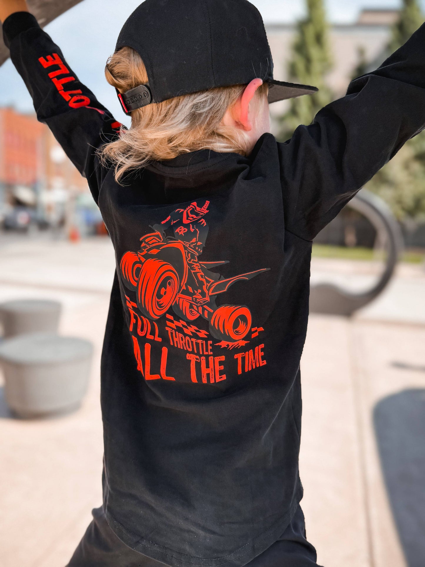 Full Throttle - Long sleeve Shirt Youth