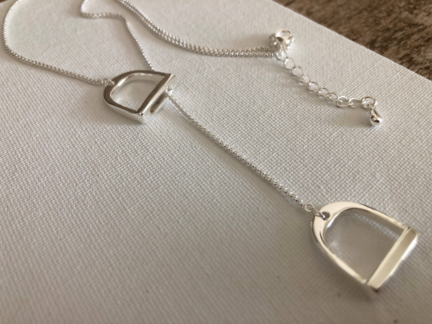 Saddle Stirrup Necklace Jewelry
