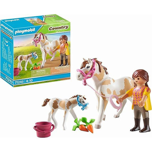 Playmobil - Country Mare & Foal Set 71243