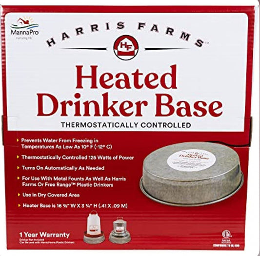 Harris Farms Heated Drinker Base