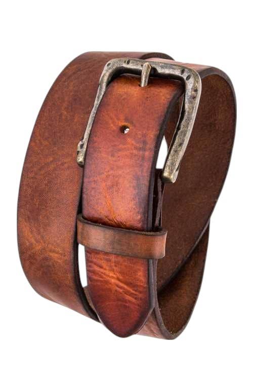 Distress Genuine Leather Belt
