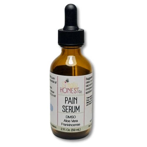 Pain Relief Serum - Natural Topical Remedy with DMSO, Aloe Vera & Frankincense