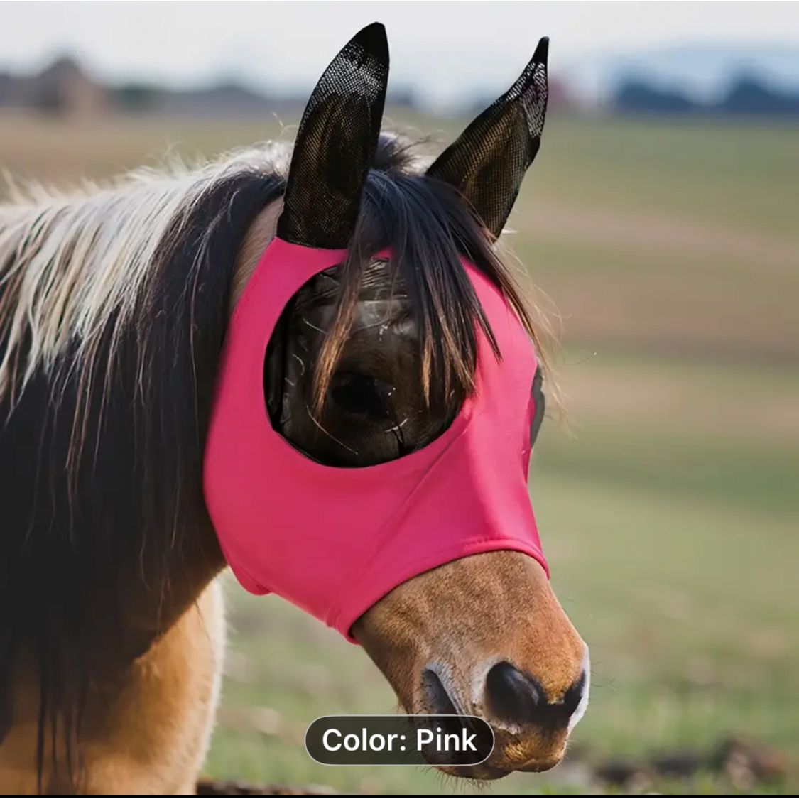 Assorted Colors Horse Fly Mask