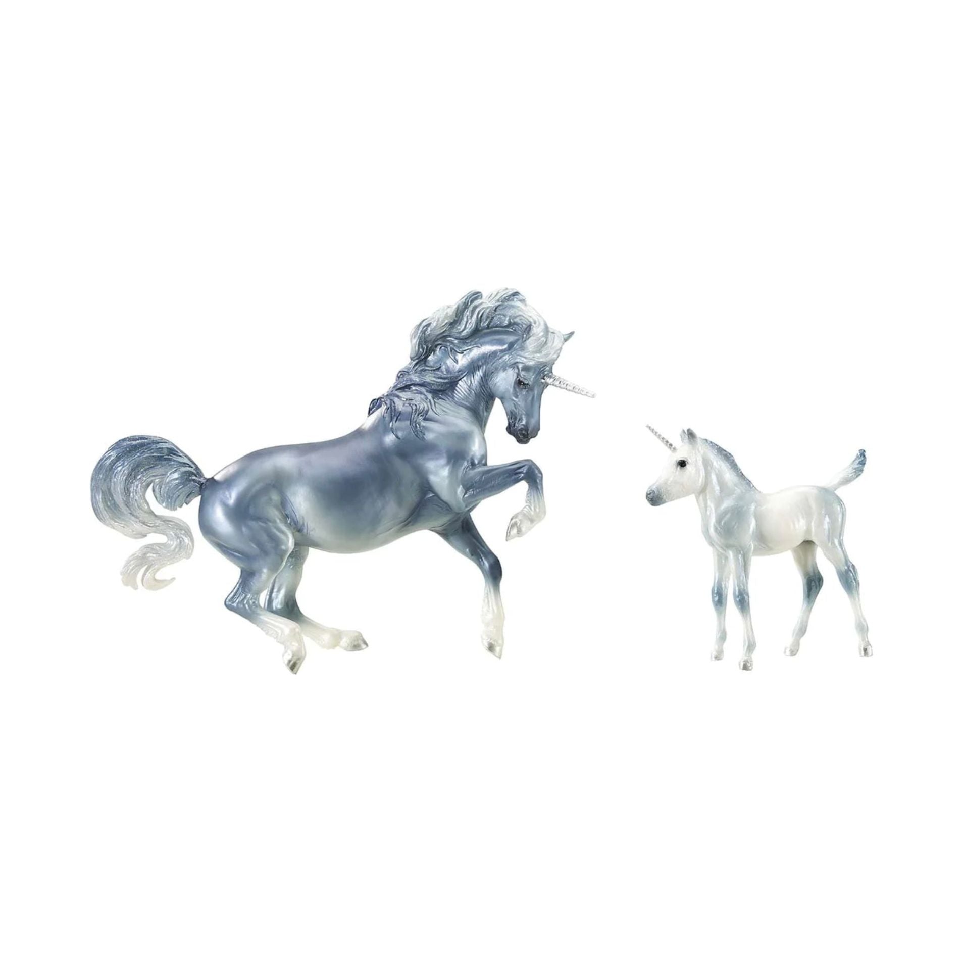 Breyer - Cascade & Caspian Unicorn Mare & Foal Set 1818