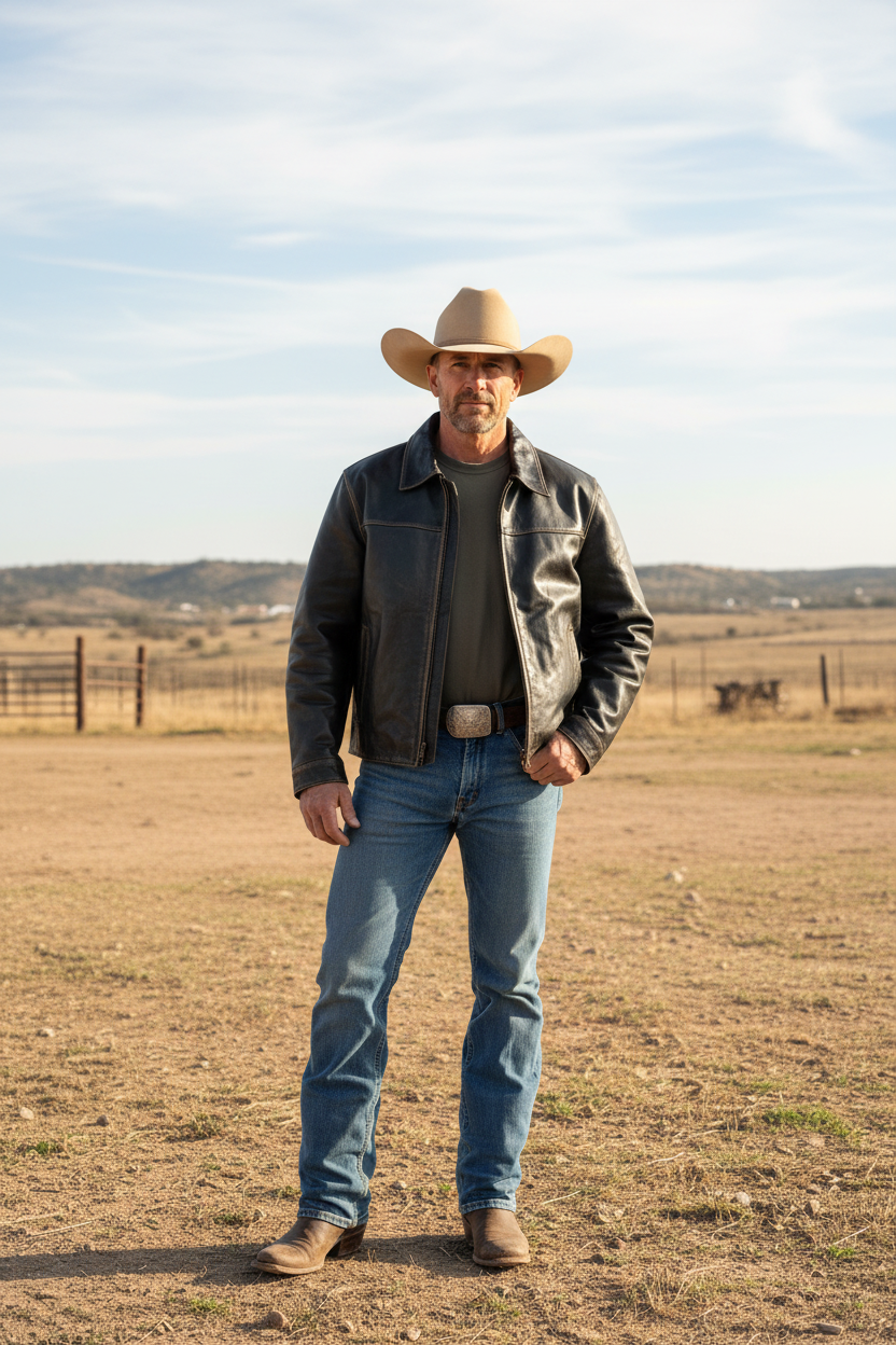 Ranchmans Leather Jacket