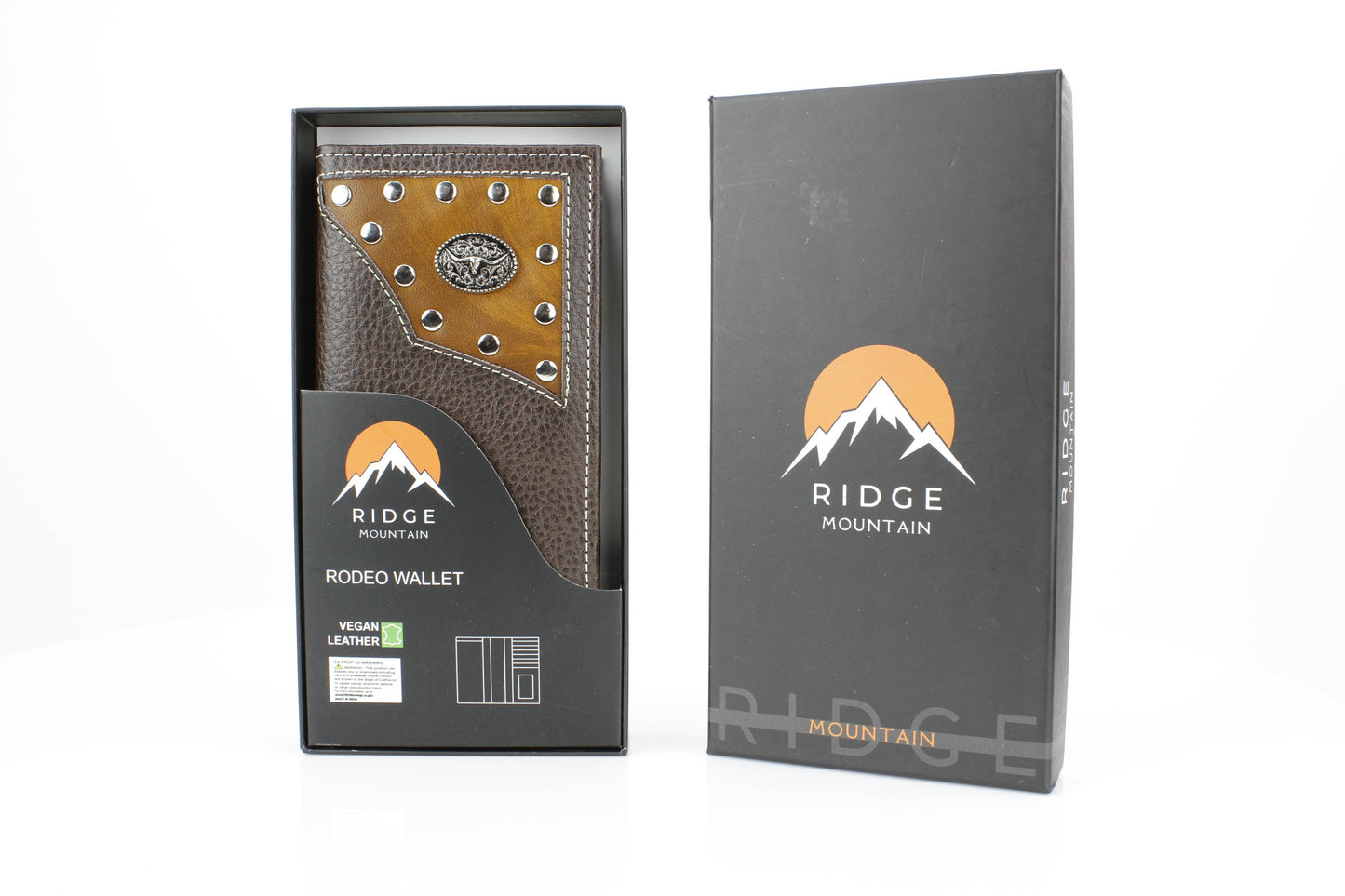 Rodeo Wallet with Bison Head Concho VL880