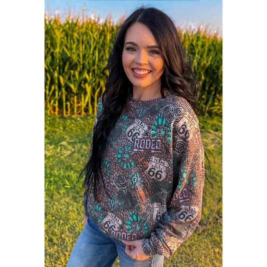Wild Route Sweater Top