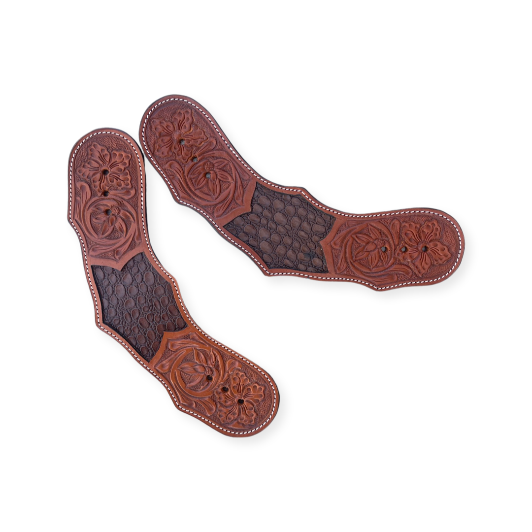 Wyatt Earp Dove Wing Spur Straps