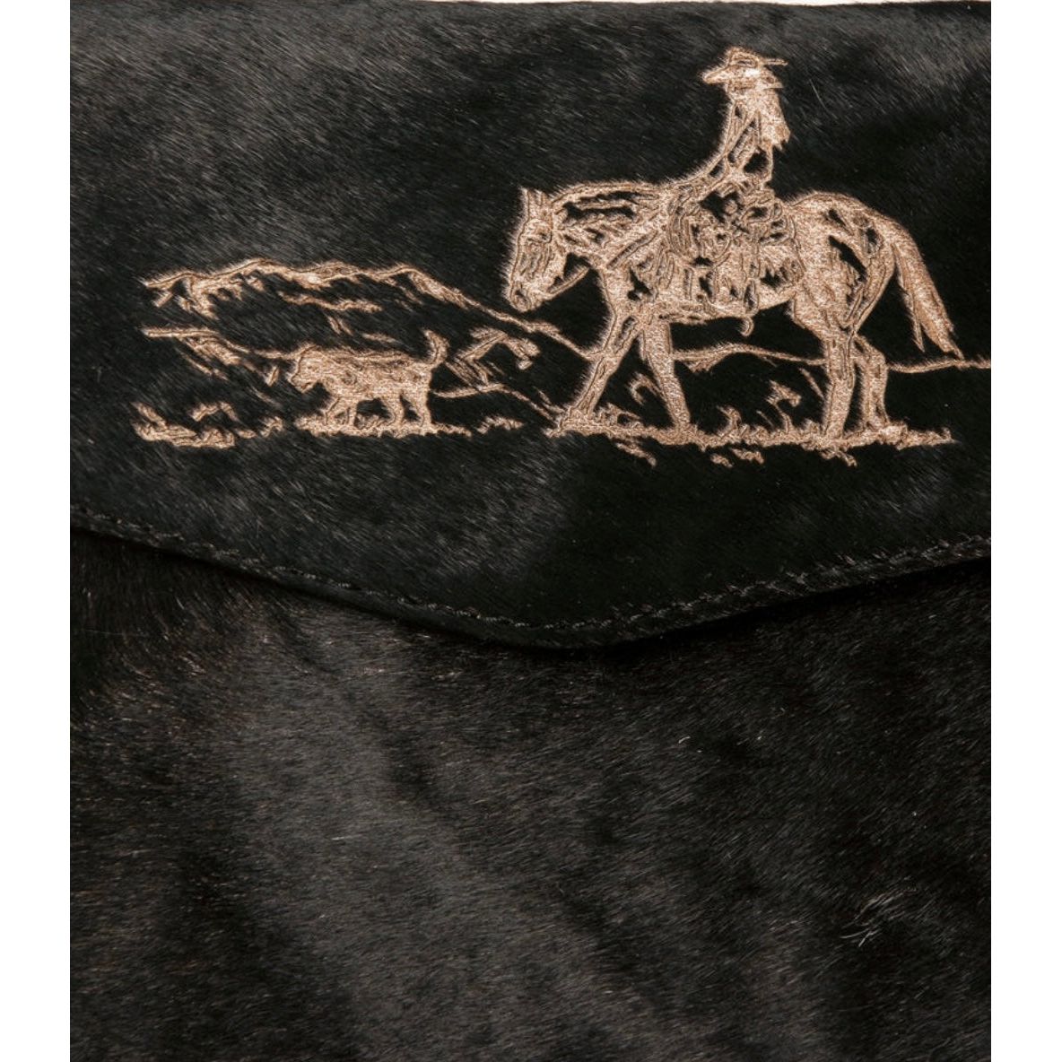 American Darling Cowhide Crossbody Cowboy