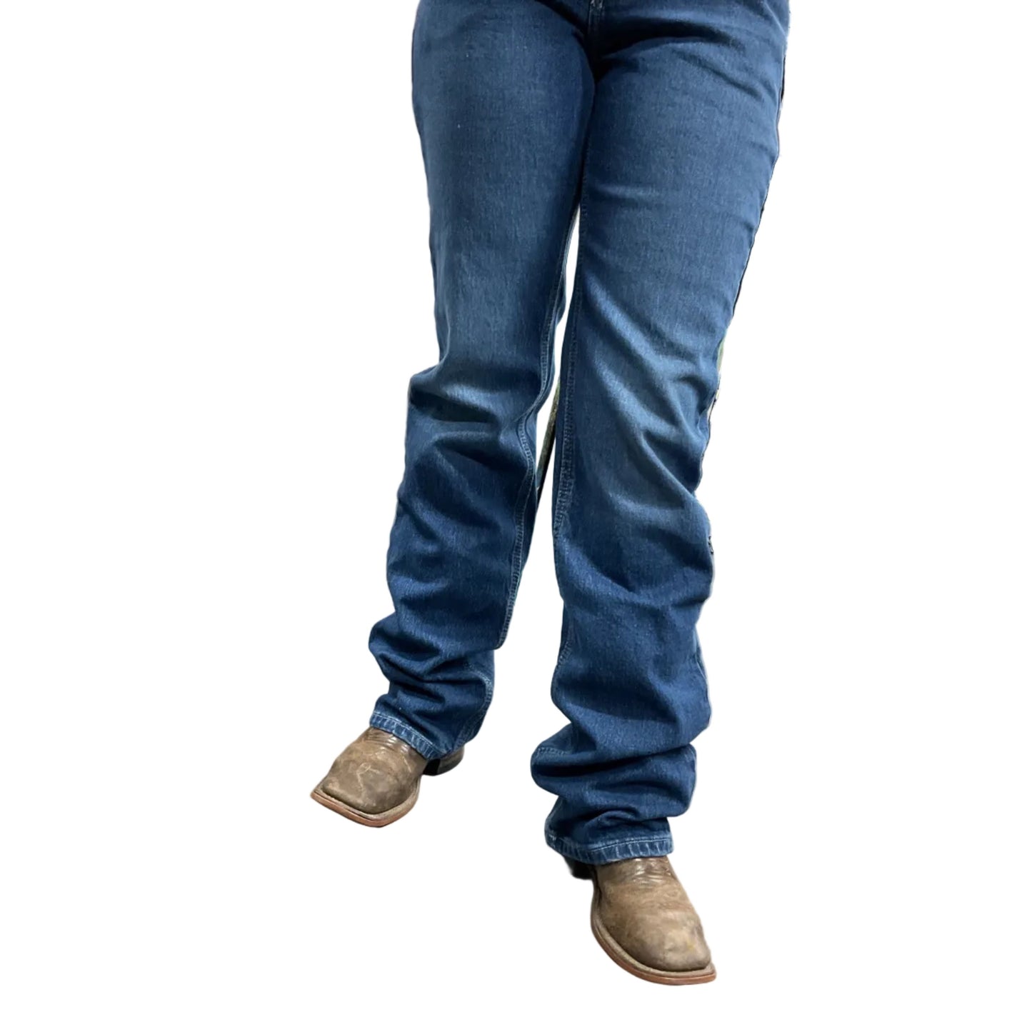 Cinch Ladies Jean - Jenna - Performance Rise, Slim Fit, Boot Cut Indigo MJ80153073