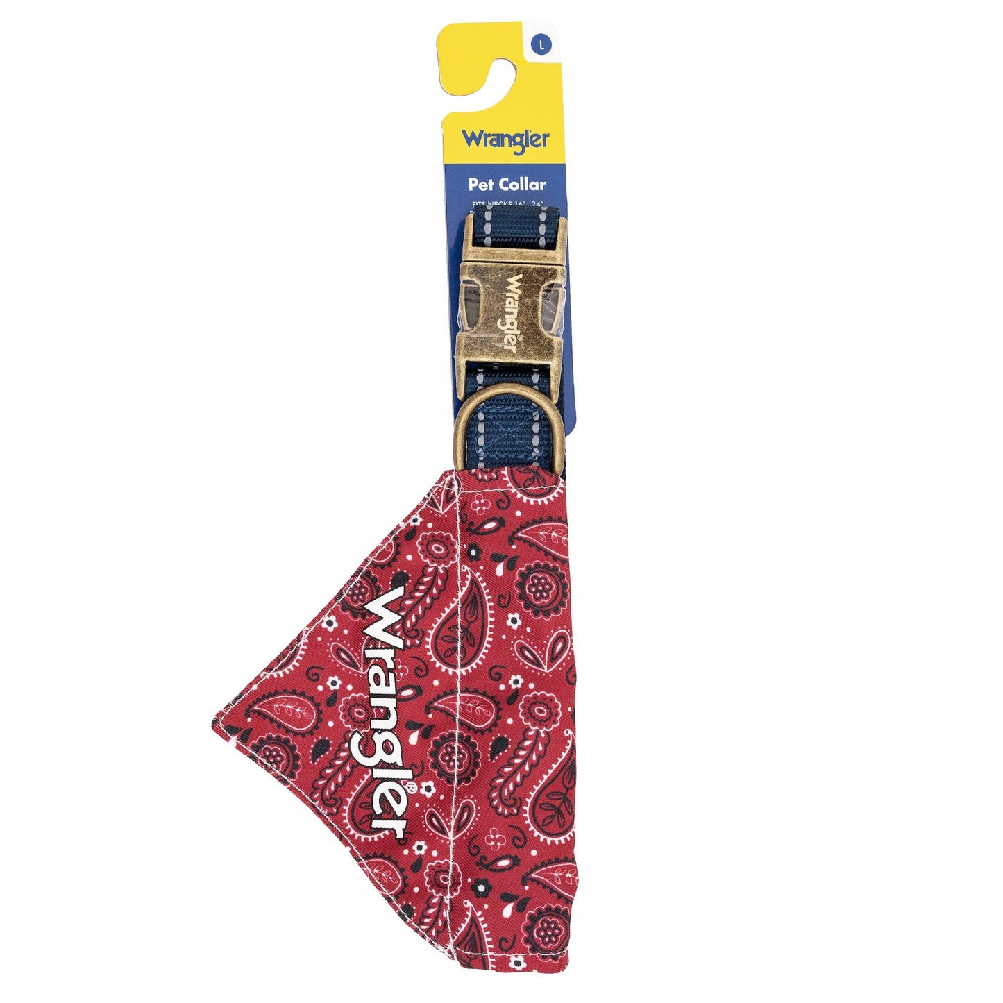 Wrangler Red Bandana Collar