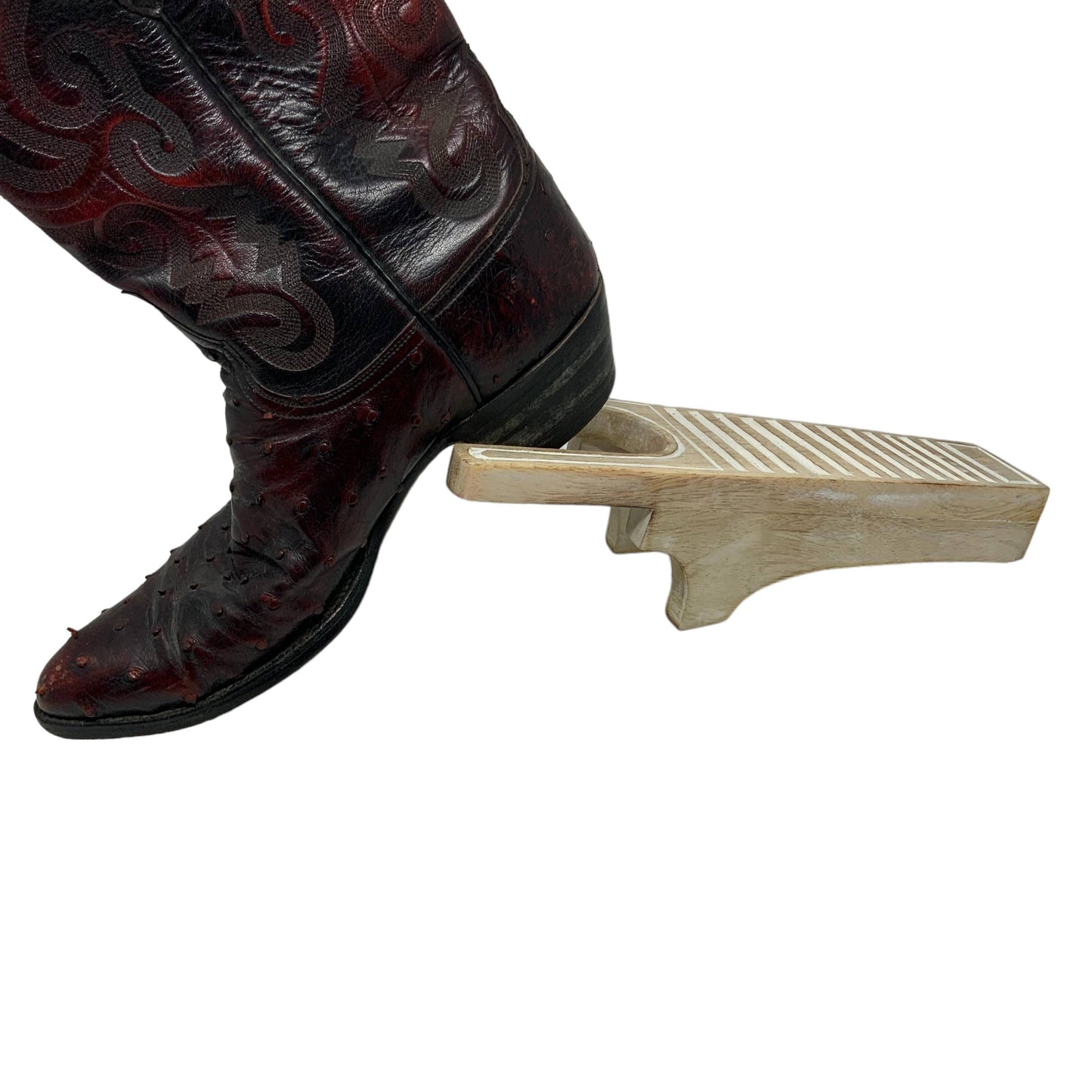 Boca Chica Hand Carved Mango Wood Boot & Shoe Jack