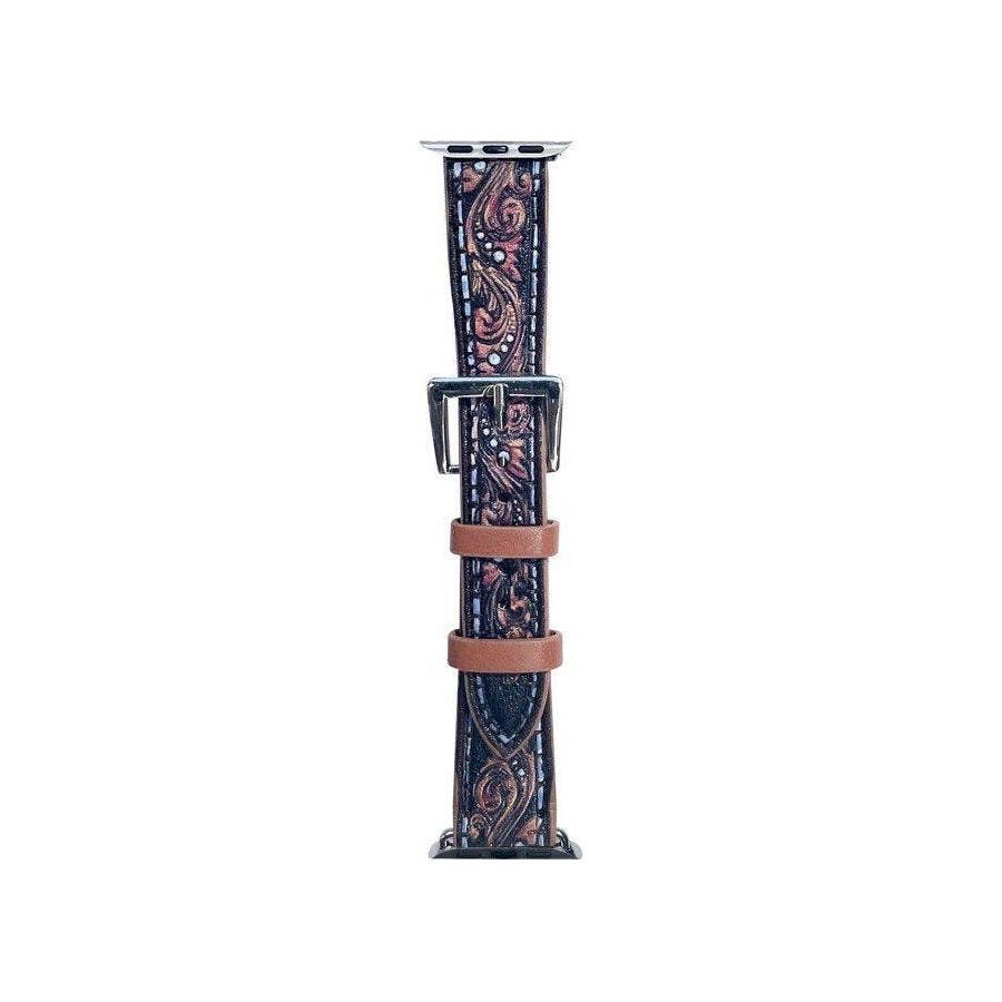 Snowing West - WESTERN DESIGN PRINT APPLE WATCH BAND