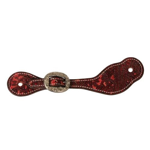 PROFESSIONAL CHOICE Women's Pomegranate Paisley Spur Strap