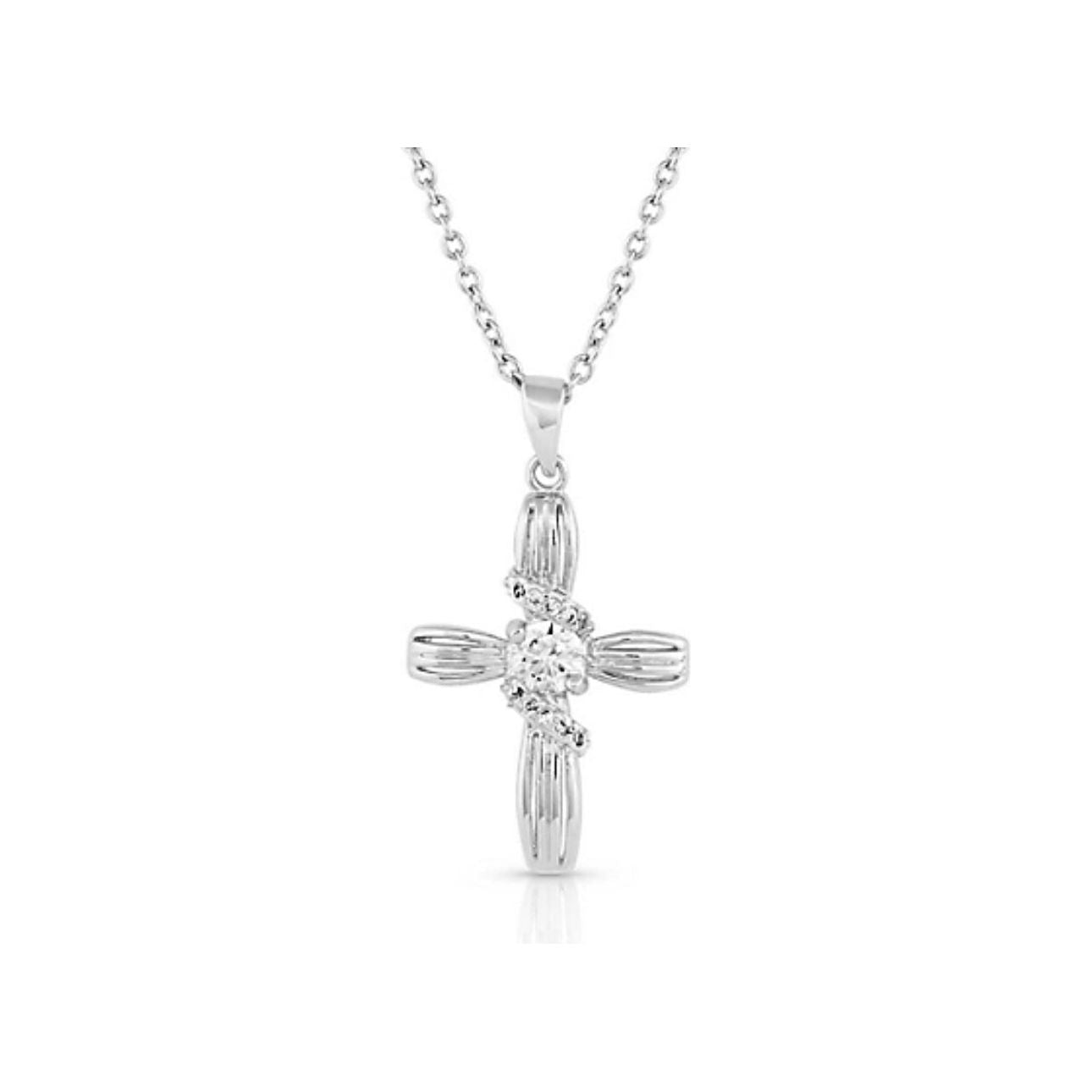 Montana Silversmiths Surrounded Cross Necklace