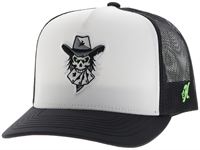Hooey Austin Gambler Trucker Cap AG001T-WHBK