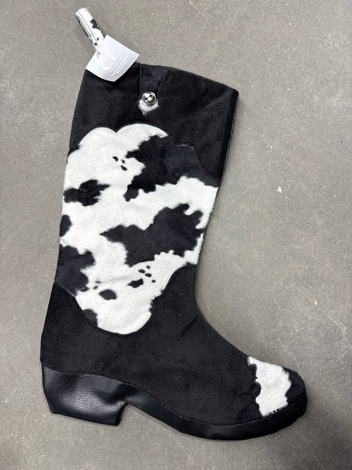 CHRISTMAS!!! Cowboy Boot Stocking-18.5"