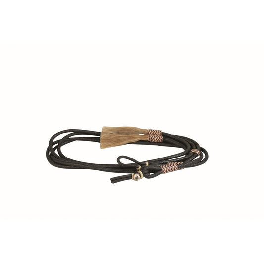 Western Rawhide Soft Leather Split Reins