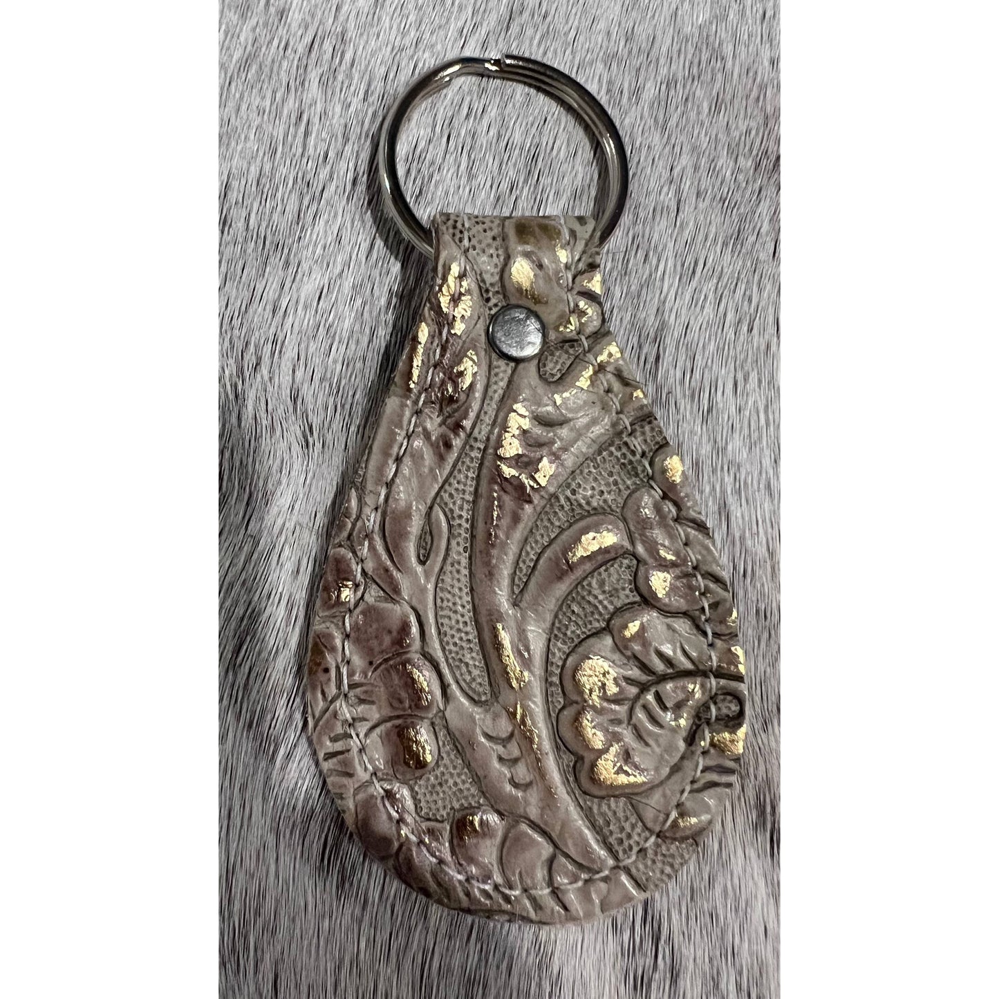 LEATHER/HIDE KEY FOBS