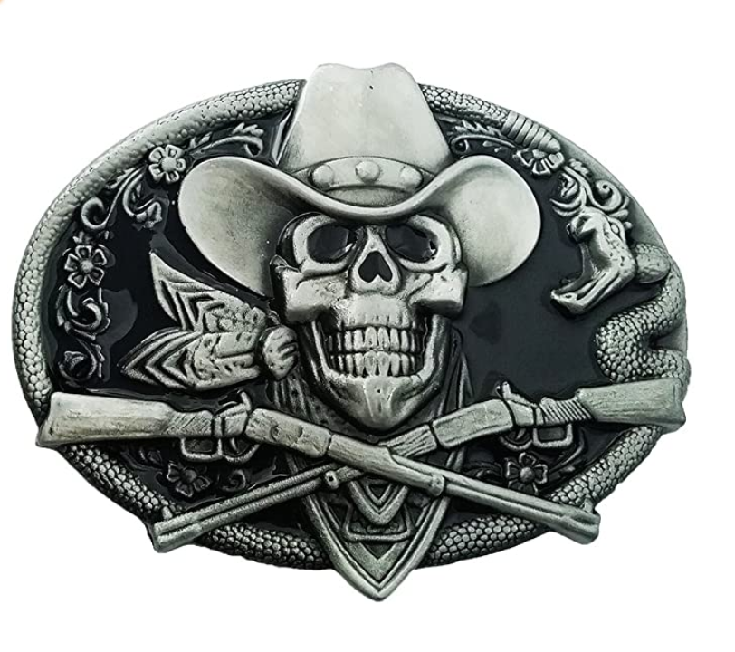 The 2nd Amendment Belt Buckle  1234