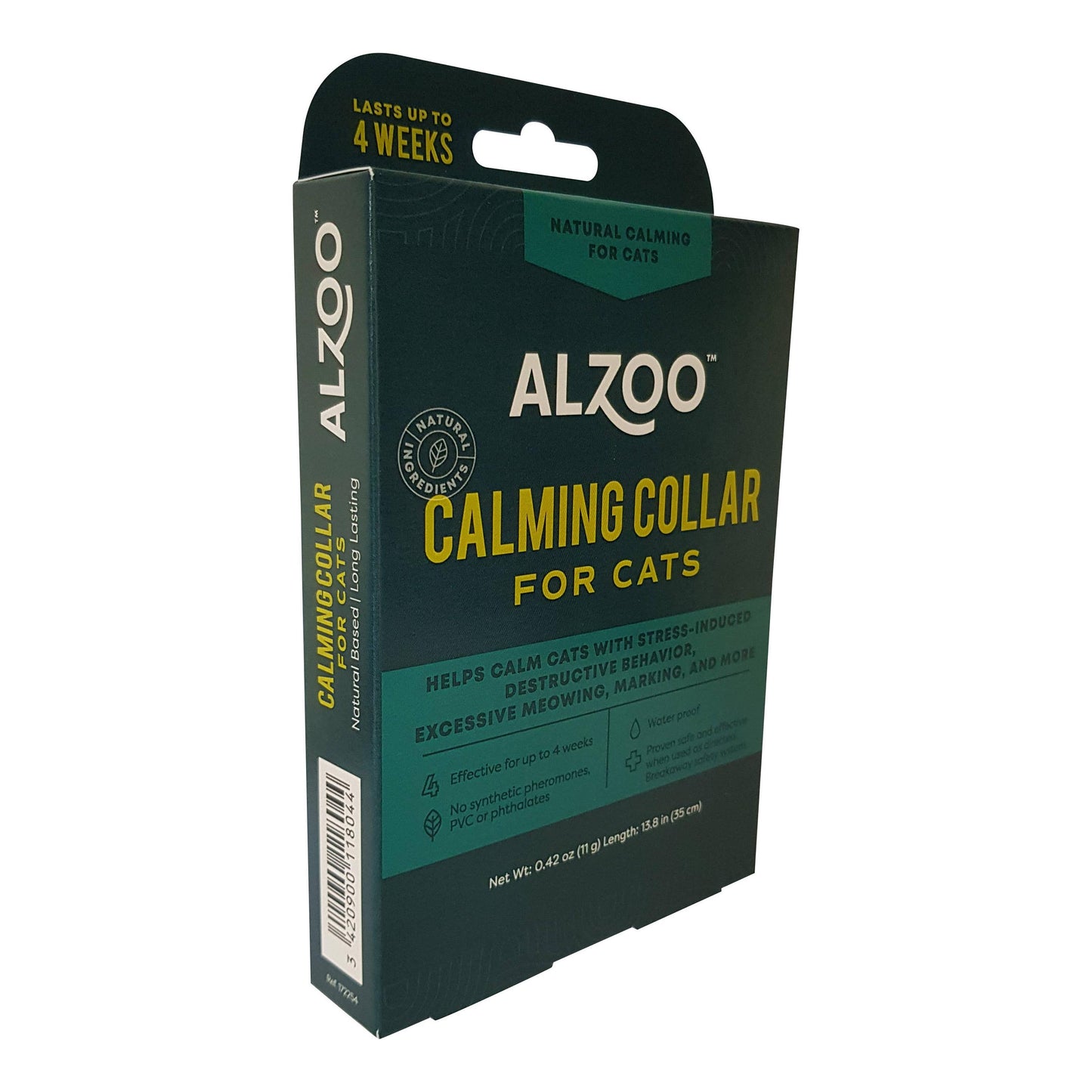 ALZOO - ALZOO Plant-Based Calming Collar for Cats, 30 Days