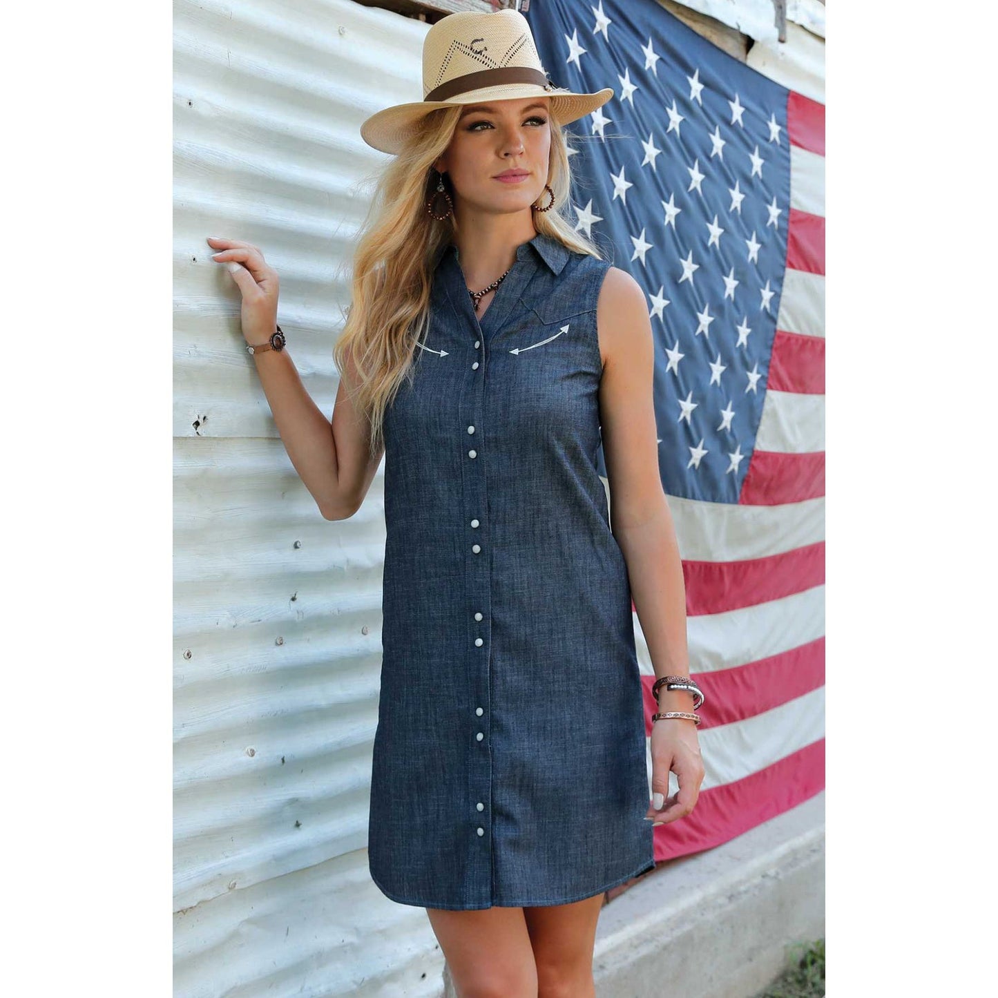 Sleeveless Denim Women's Dress by Cruel Denim