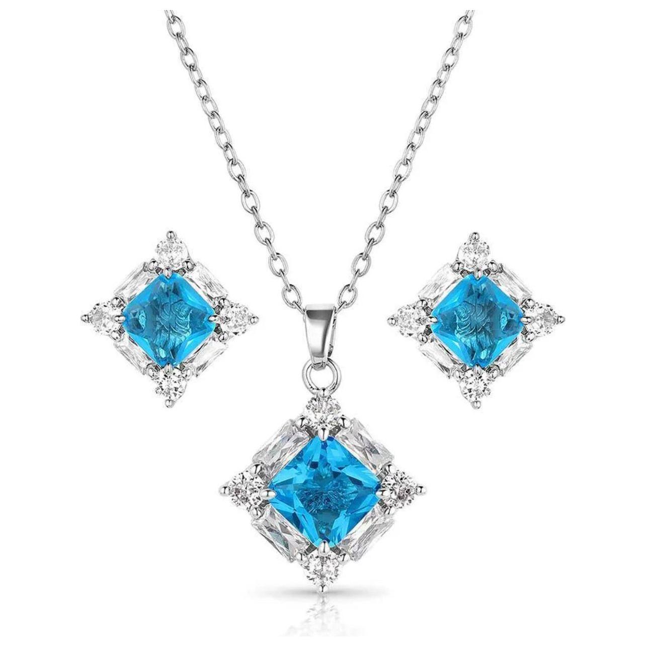 Montana Silversmiths Jewelry Set - Elevated Luxury Crystal JS5843