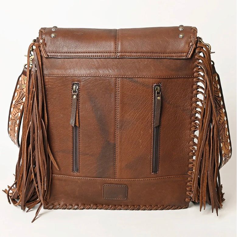 American Darling Aztec Fringe Tote Crossbody