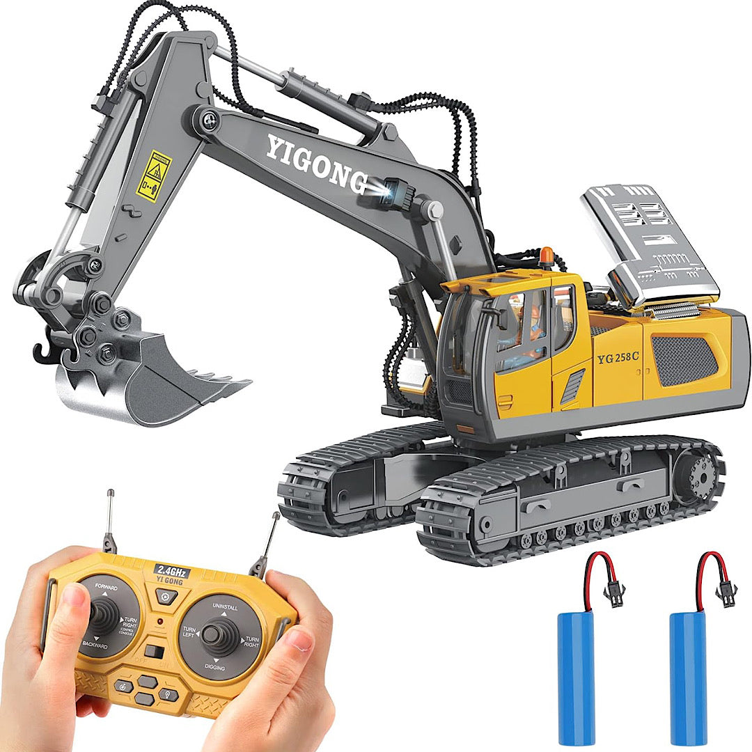 Yi Gong Toys - Remote Control Excavator YG258C