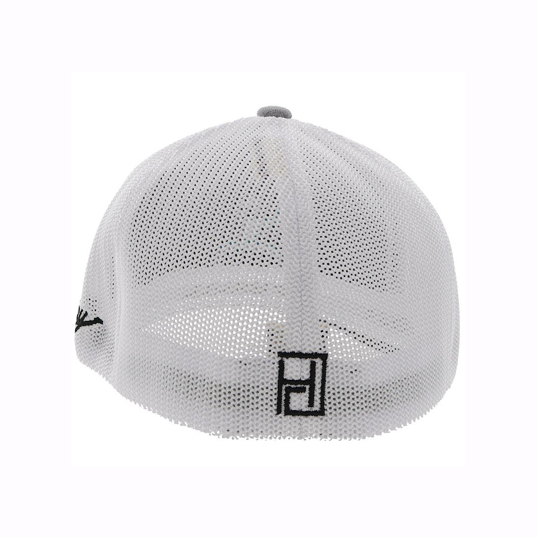 Hooey - Golf Grey & White Flex Fit Youth Ball Cap 2216GYWH-Y