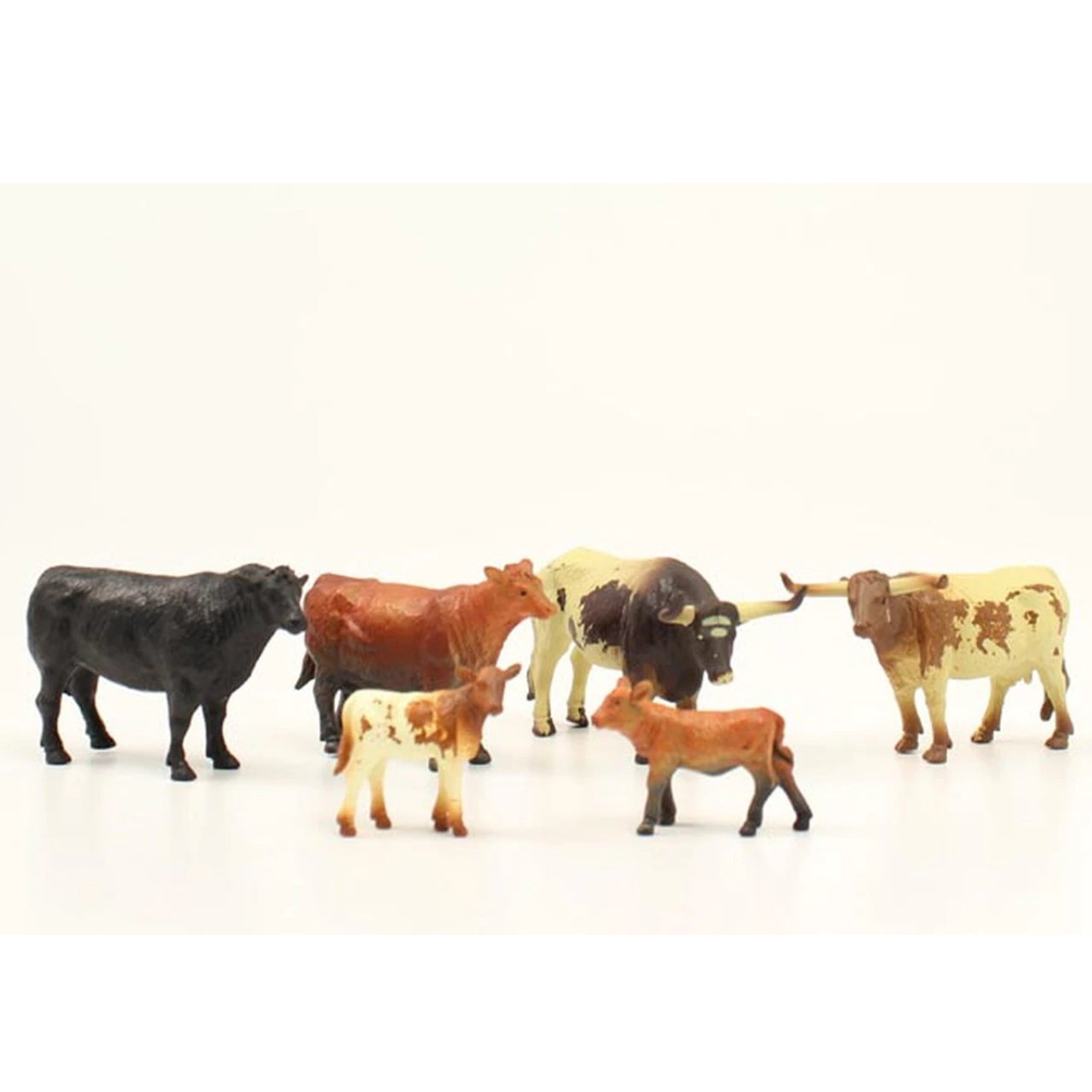 Bigtime Barnyard - 6pc Cow & Bull Playset 50650